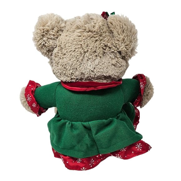 Snowflake 2023 Plush Christmas 19" Teddy Bear, Festive Holiday Girl - Picture 4 of 5